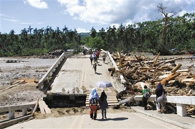 菲律賓459人因臺風遇難 宣布進入“災難狀態(tài)”